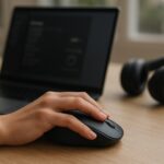 "스마트 햅틱 마우스 최적화 가이드: 블루투스 감도 및 휠 피드백 설정법" output1-115